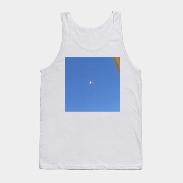 Metallic Blimp with Payload UAP / UFO (W-72) Tank Top by 33oz Creative